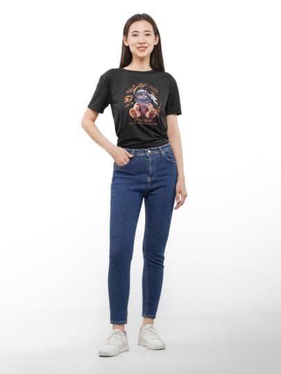 Джинсы зауженные стричь 
3 стреч

33-
33-