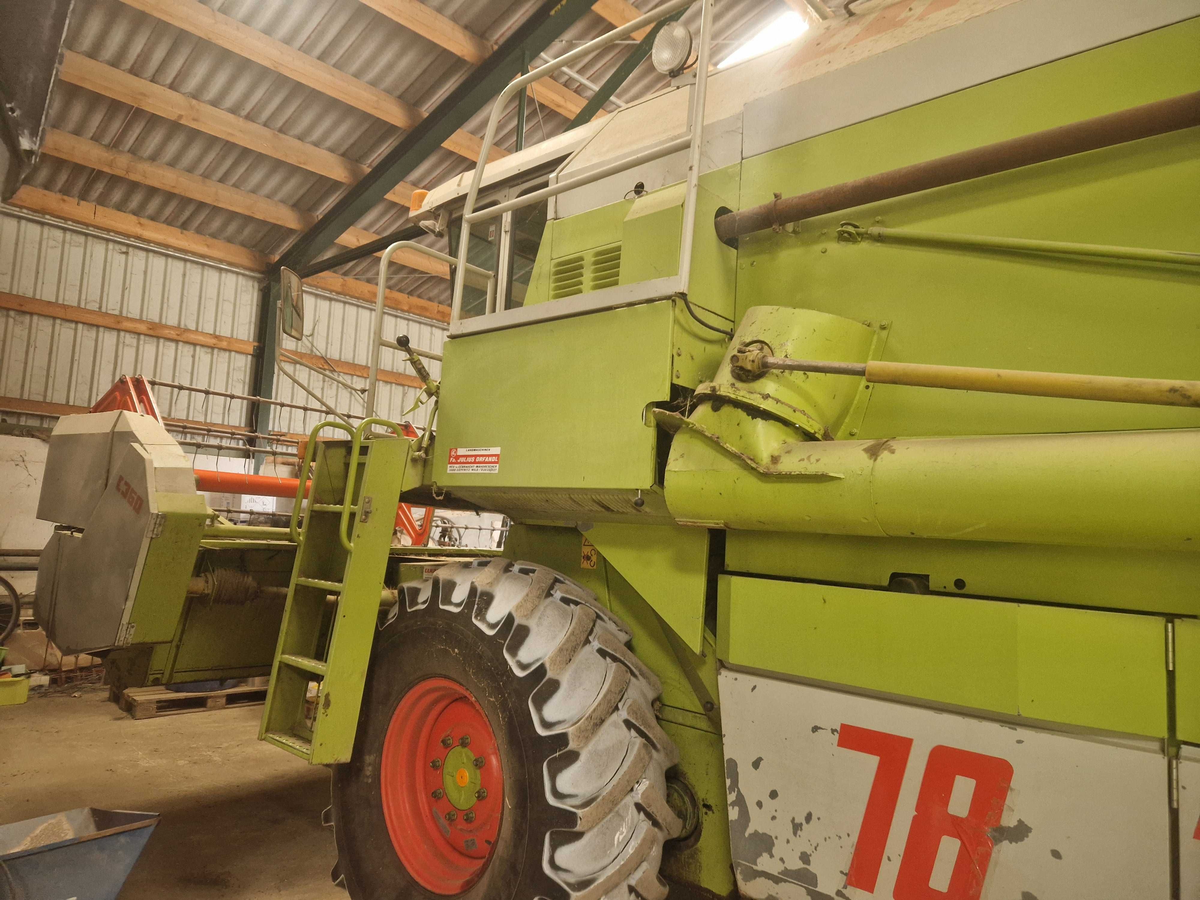 Combina Claas Dominator 78