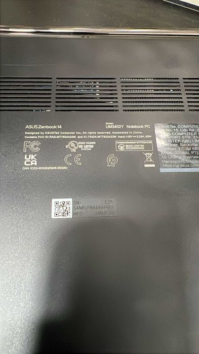 Hope Amanet P3 Asus ZenBook 14 Oled