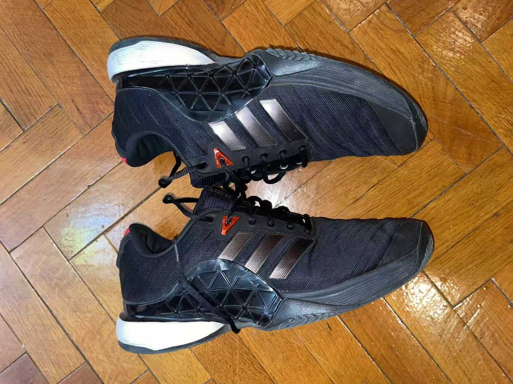 Tennis Shoes Adidas Baricade 2018 Clay Core Black 44.5