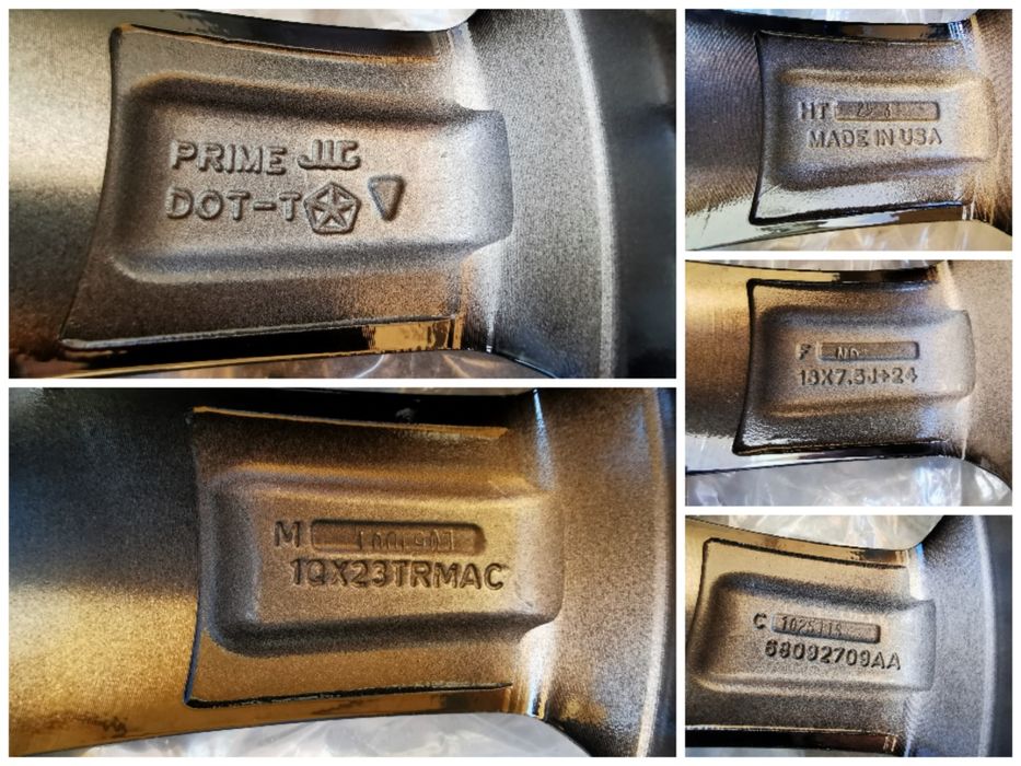 Set 5 jante aliaj  R18 5x114 sau 5x112 Et 24 produs nou Made în USA