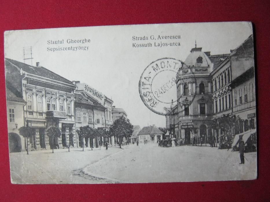 Ilustrata veche,Carte Postala,Sfantul Gheorghe!Sepsiszentgyorgy,1929!