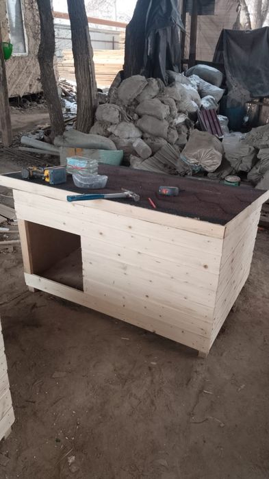 От 25 000 тг тёплая Будка утеплённые средний собаки домик.