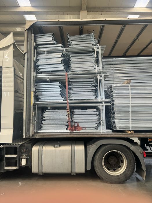 Горещо Поцинковано Скеле