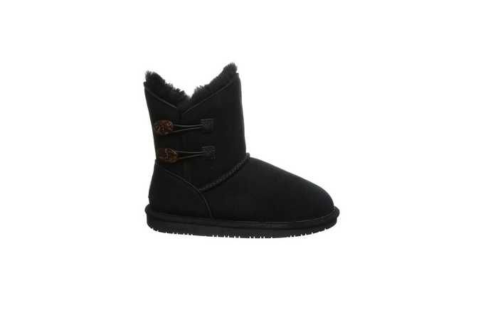 VAND UGG BEARPAW Noi! din piele intoarsa Rosaline, Negru,nr 38