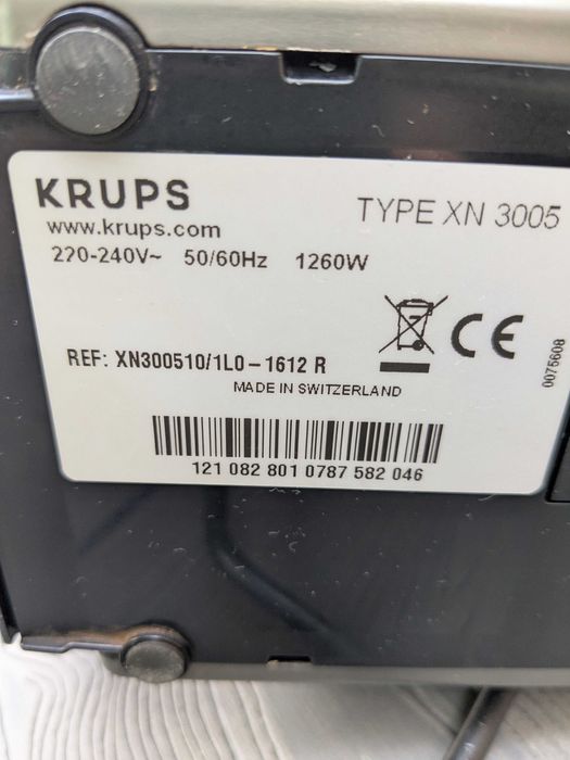 Кафемашина Krups XN3005 Nespresso