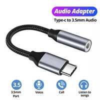Adaptor audio USB tip C - Jack 3.5 mm