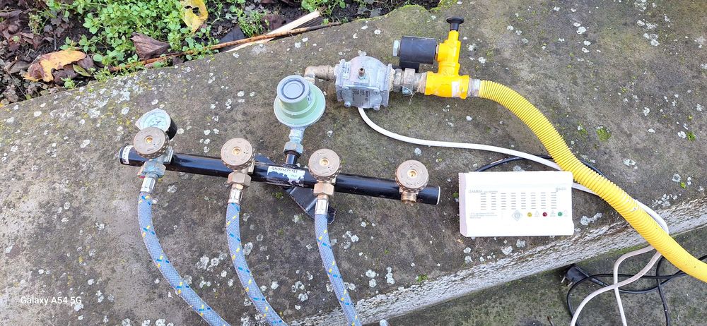 Instalație gaz completă