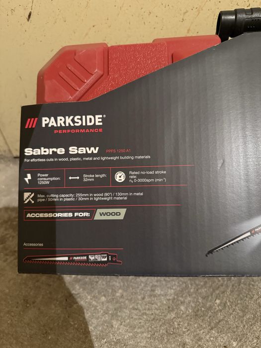 Саблен трион парксайд 1250 вата Parkside performance Ppfs 1250 A1