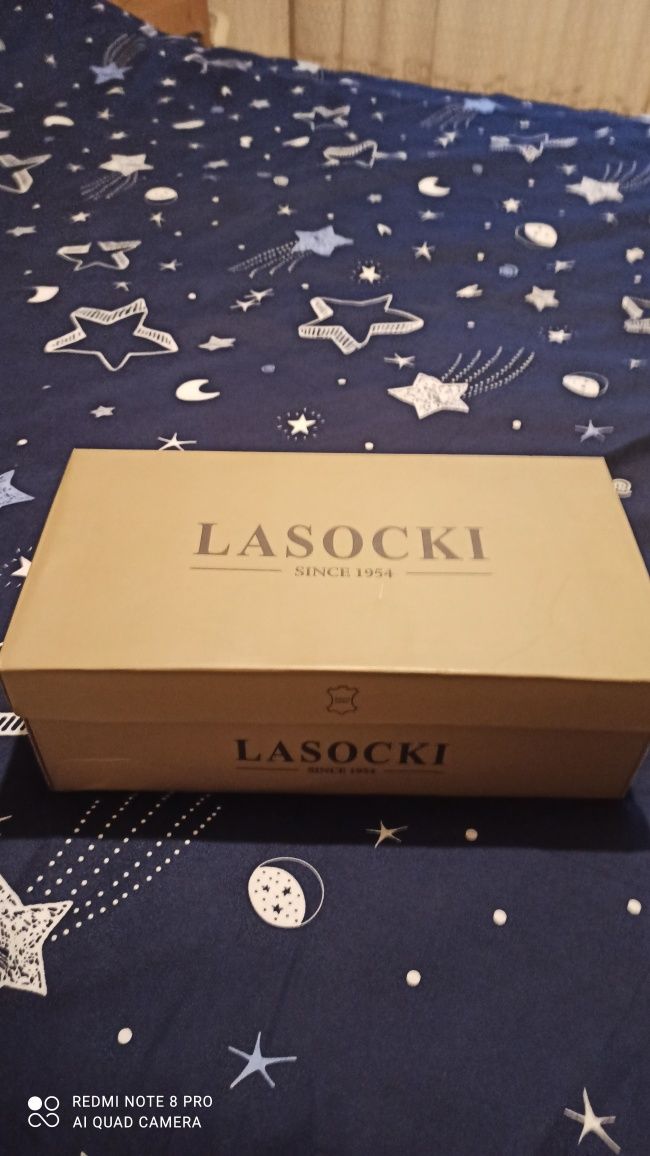 Обувки lasocki..for men! Естествена кожа!