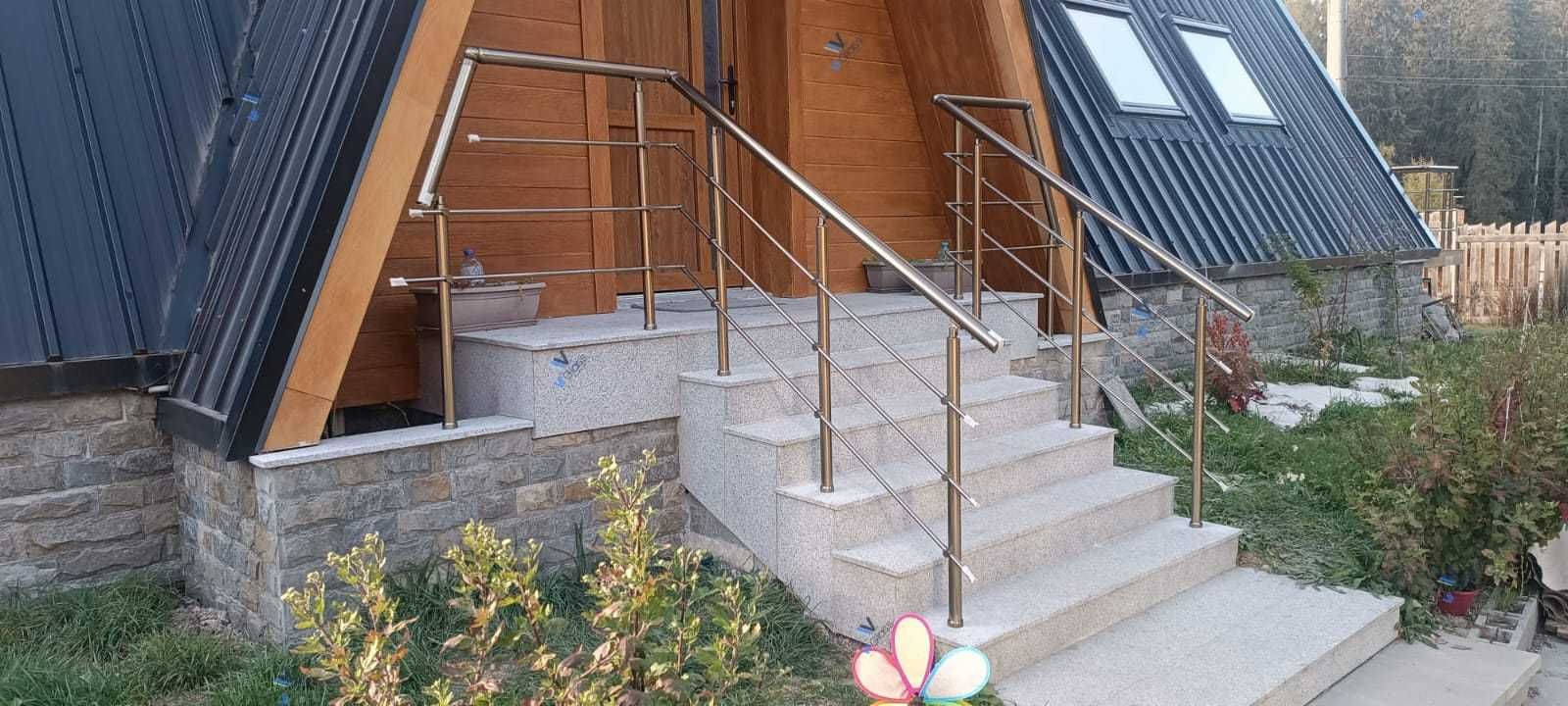 Произвеждане и монтиране на стъклени и алуминиеви парапети