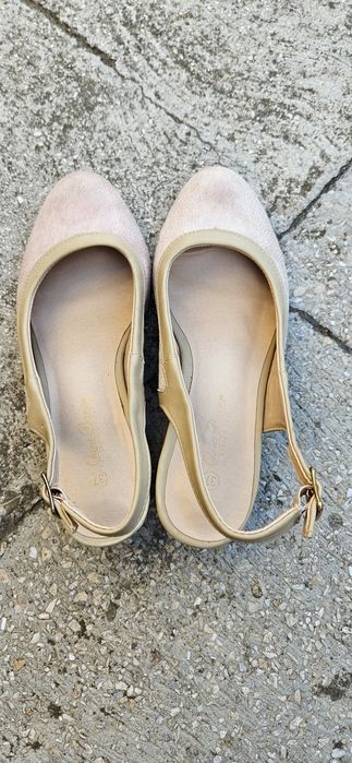 Balerini pentru dama din piele