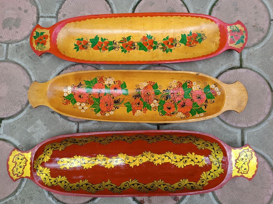 Посуда под рыбу нат.деревоо