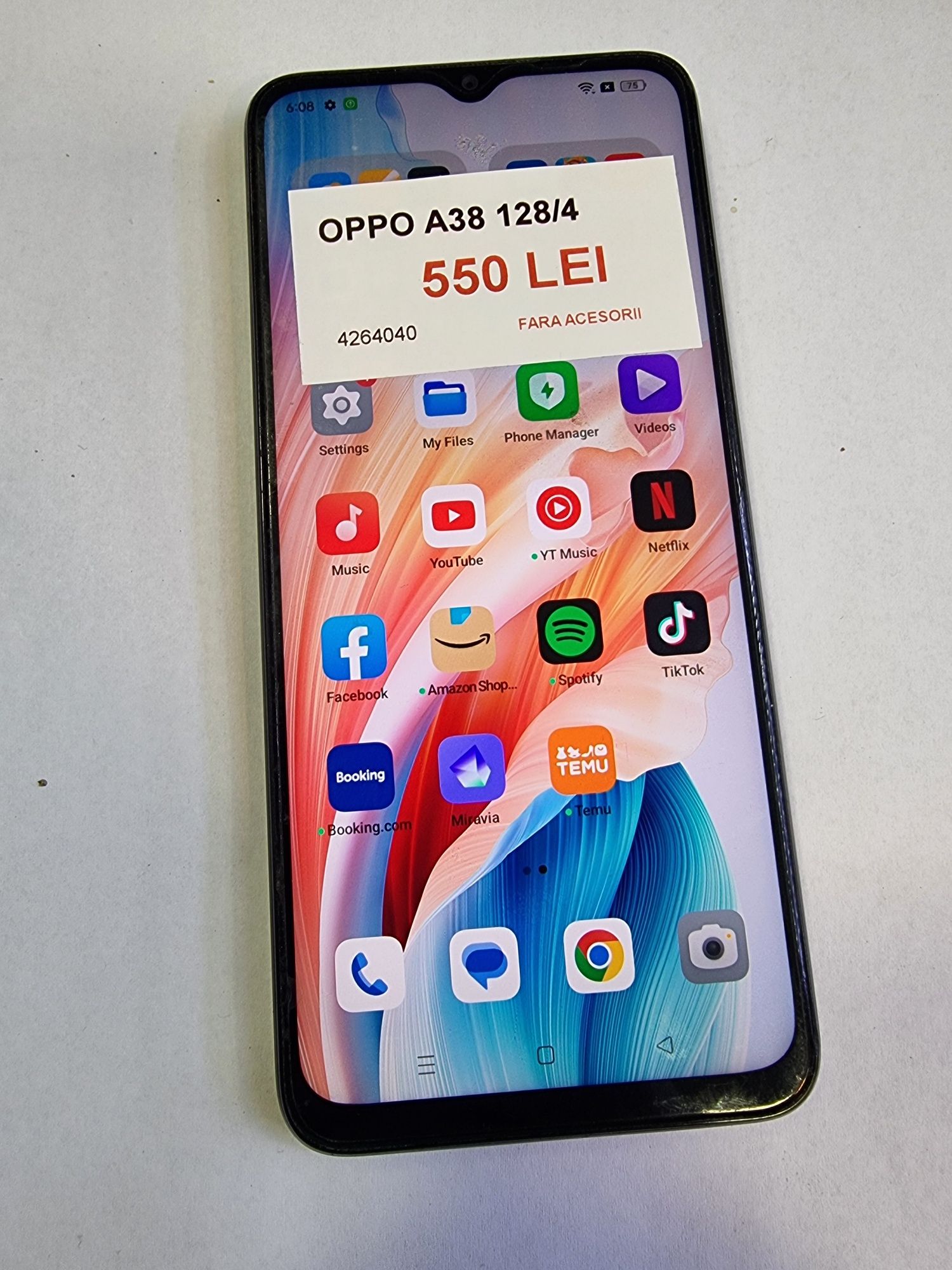 OPPO A38 128Gb•Amanet Lazar Crangasi•42640