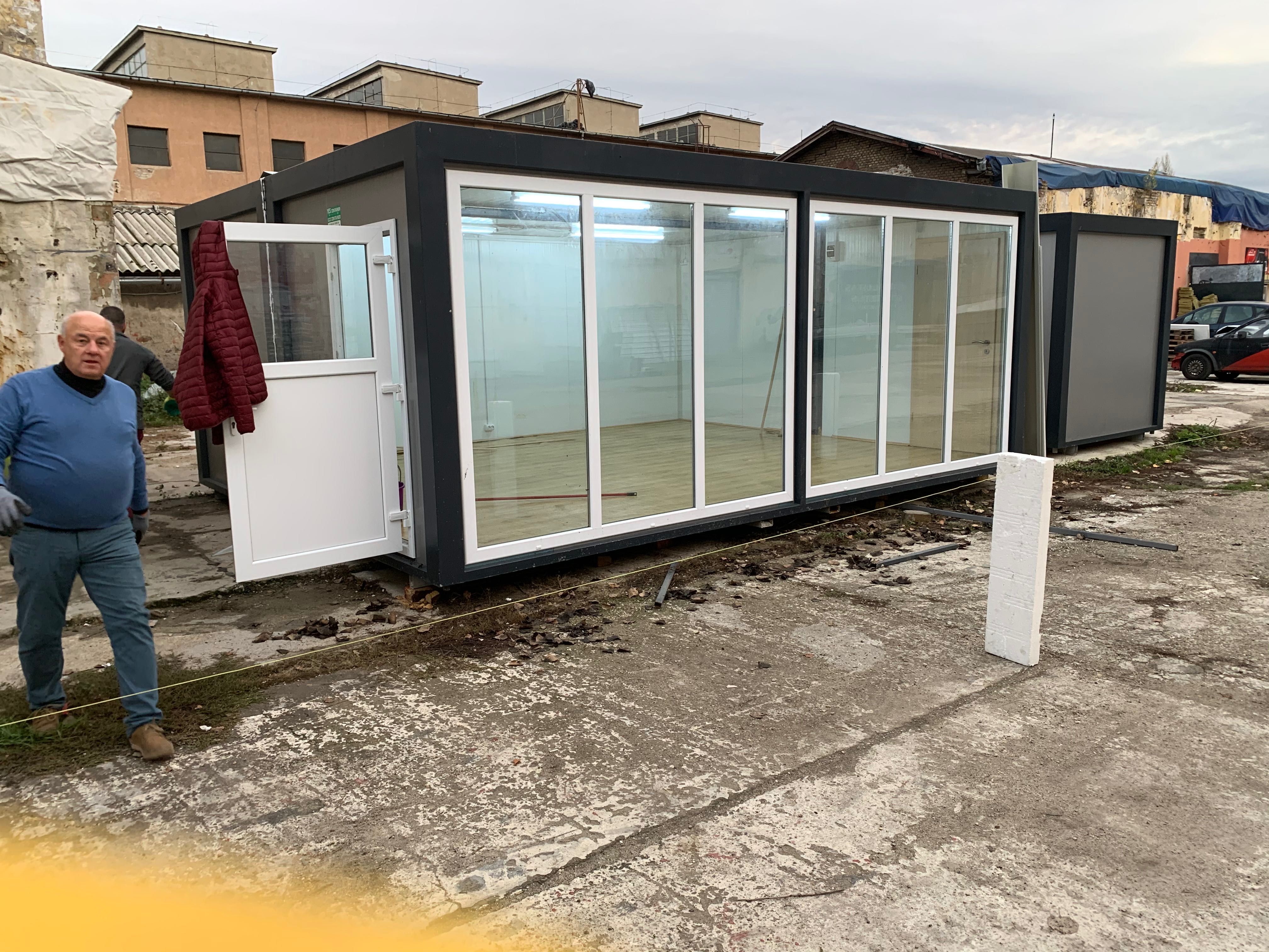 Container casa modular depozit birou grup sanitar ieftin