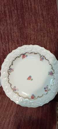 Редкая старинная немецкая тарелка из королевского сервиза