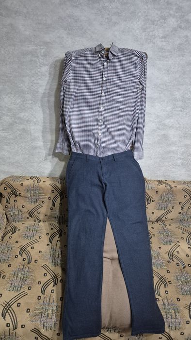 Продам б/у муж.рубашки,кофты, р 48-50