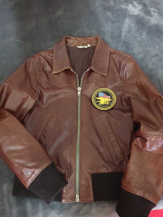 Geaca piele masura S