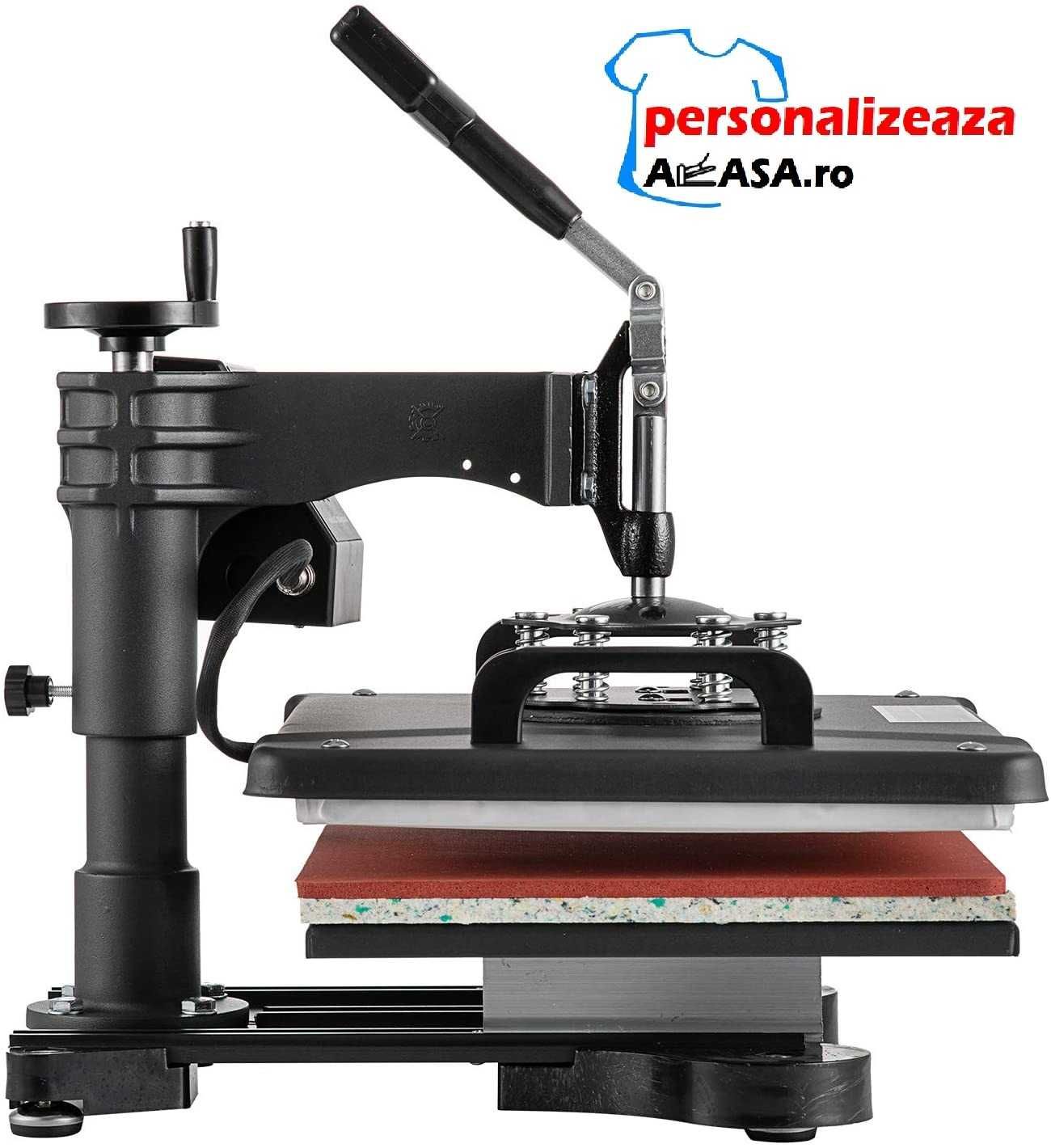 Echipament Personalizare / Presa Termica 8in1, Tricouri, Cani, Sepci