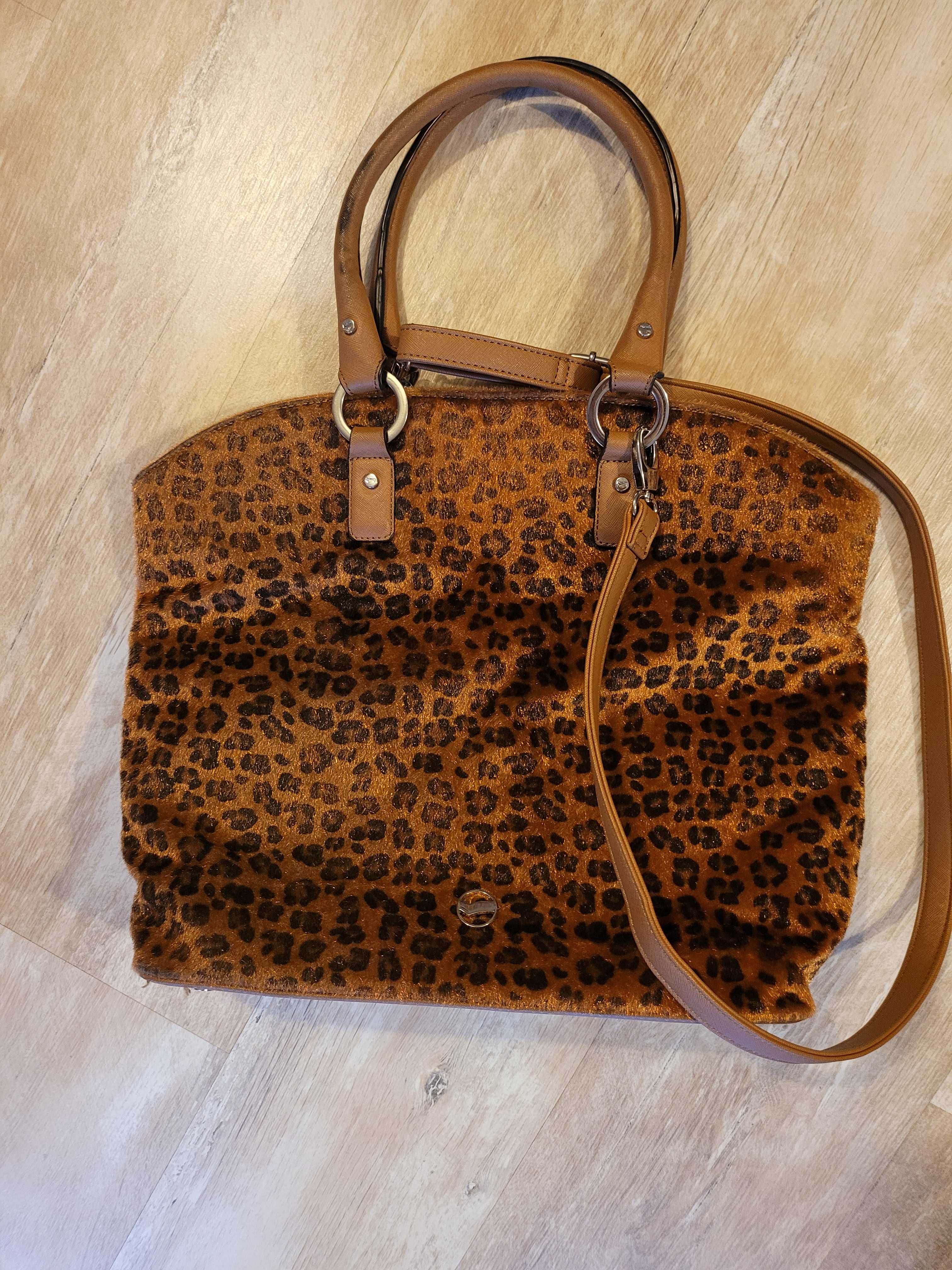 Оригинална дамска чанта GAS леопард