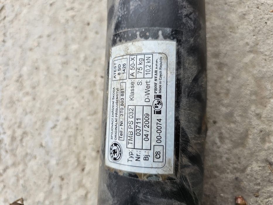 Vand carlig remorcare Skoda Superb 2