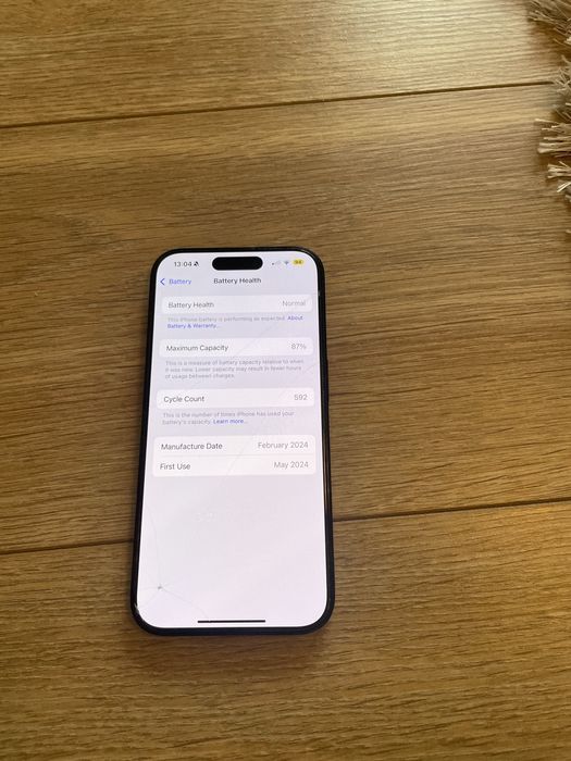 Iphone 15 PRO Black 256 GB