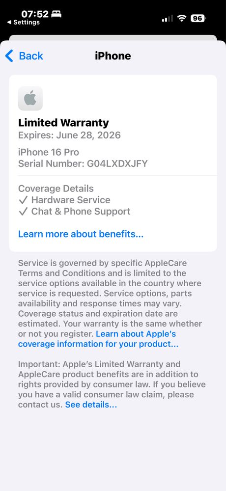 Iphone 16 pro 256gb with warranty Цената подлежи на коментар