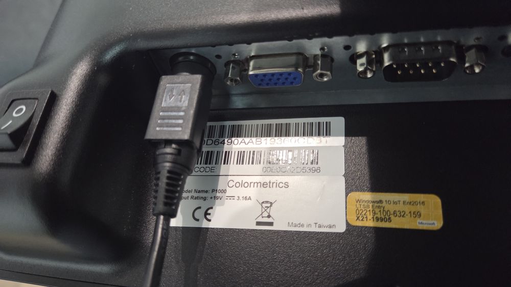 Sistem POS Colormetrics P1000 folosit + Windows instalat