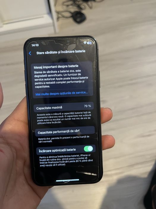 Vand iphone x capacatitate  79