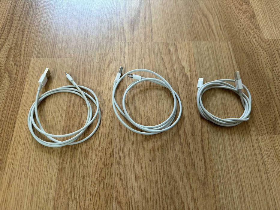 Cabluri date originale APPLE MUQW3ZM/A, Lightning - USB-A, 1m, alb