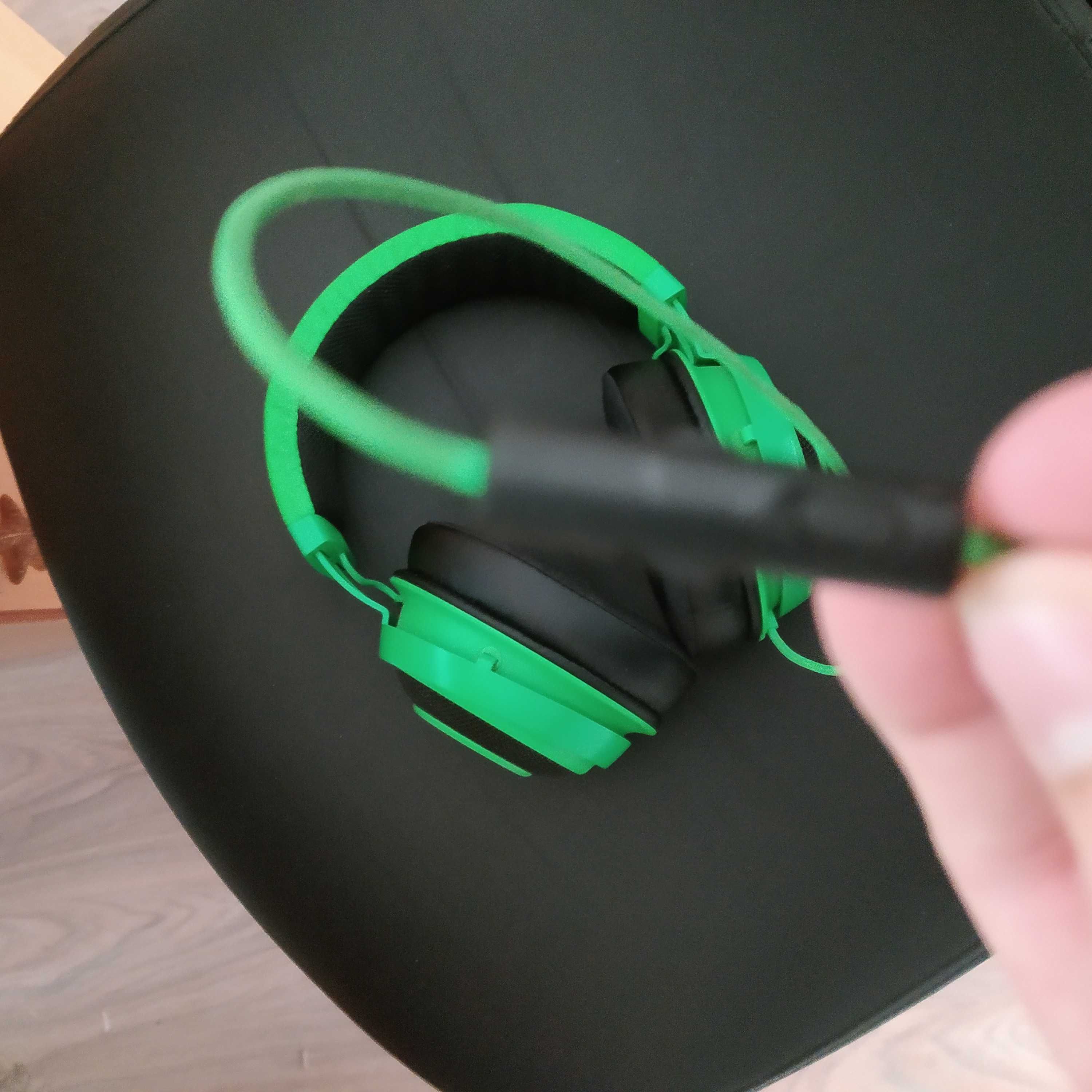 Слушалки Razer Kraken V2 Pro Green