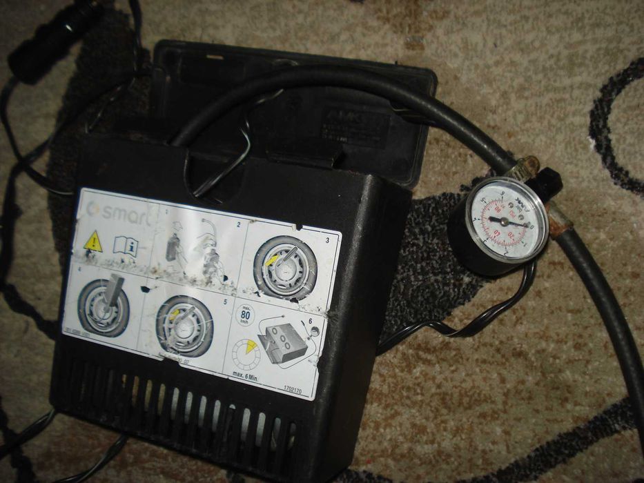 compresor auto portabil cablu 5m mufa bricheta auto