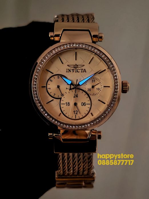 INVICTA Eterna Gold 36 mm, Инвикта нов дамски часовник