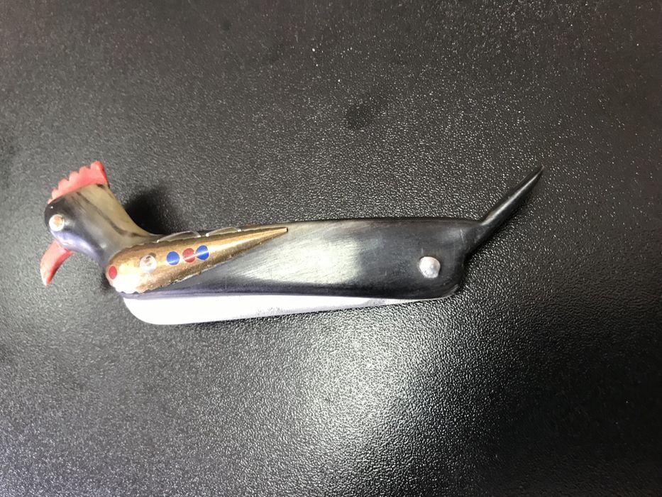 Briceag cutit in forma de pasare