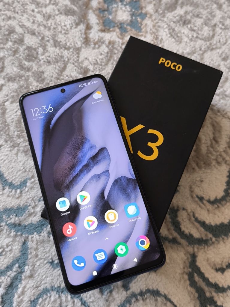 Продам смартфон Poco X3 NFC 6/128 гб