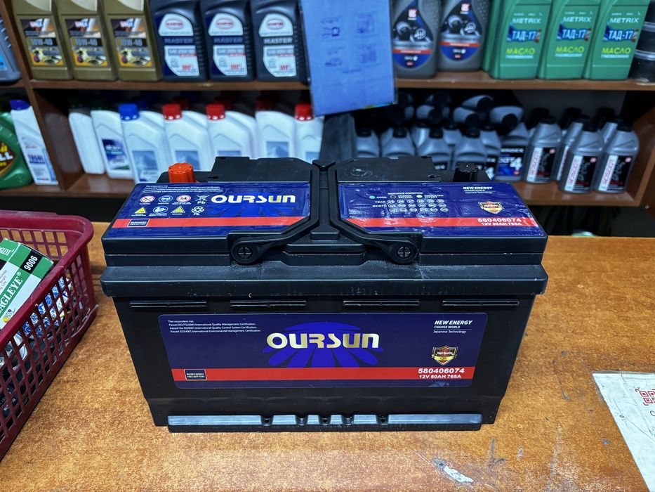 Продается новый аккумулятор на Palisade,Grandeur,Santafe