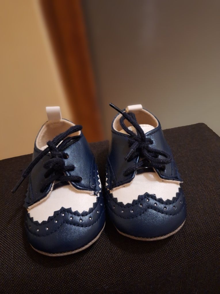 Pantofi botez bebe 3-6 luni