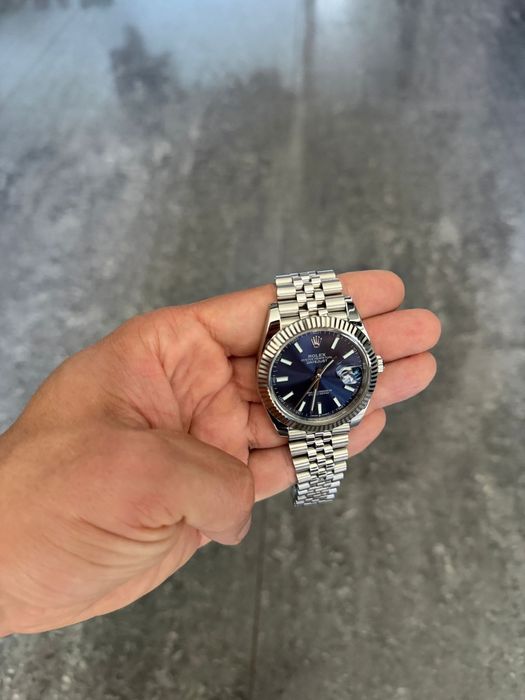Ceas Rolex datejust 41 bleu