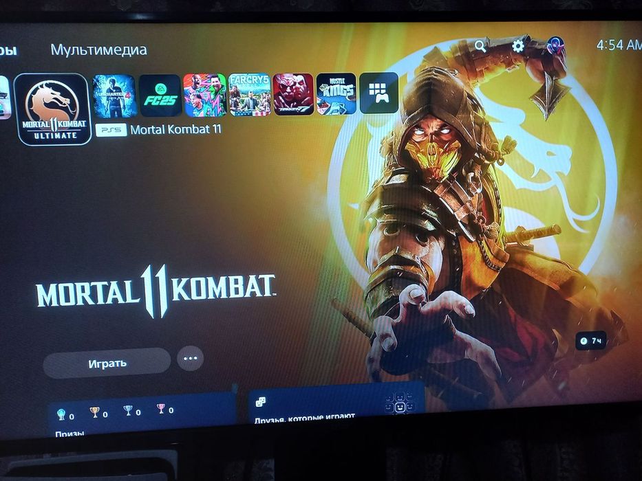PS5 slim ideal 2 original djoystik o'yinlari yozilgan kuller padstavka