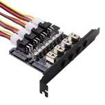 selector de alimentare Chenyang  SATA HDD SSD și suport PCI de 120 mm