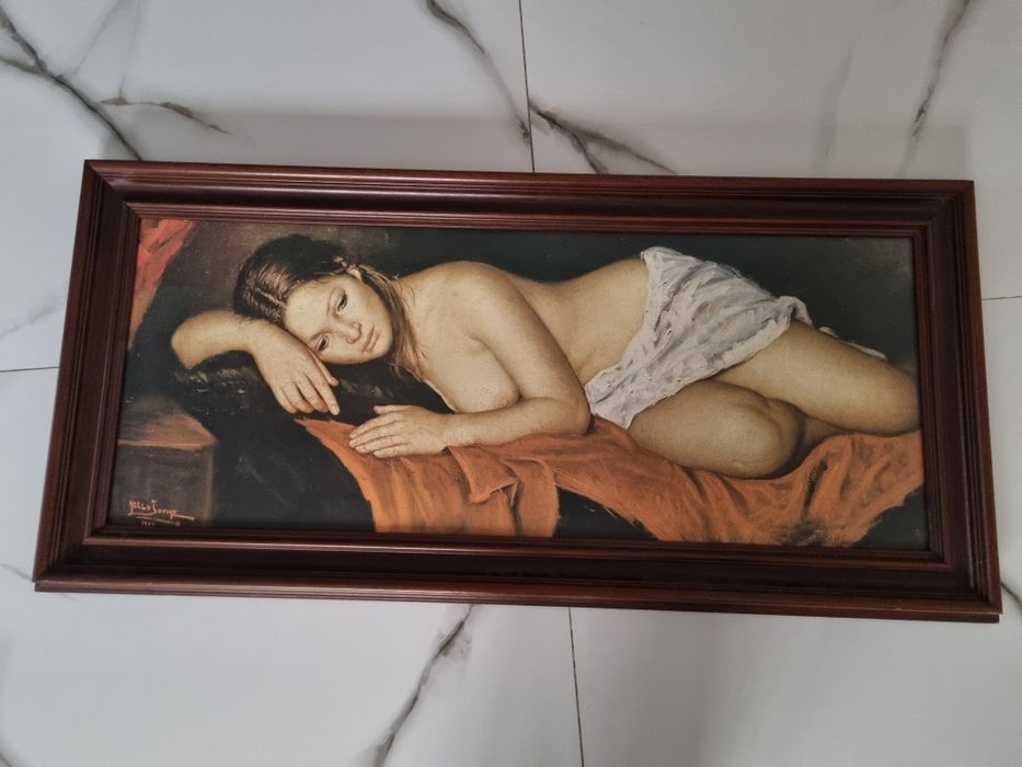 Tablou vintage nude