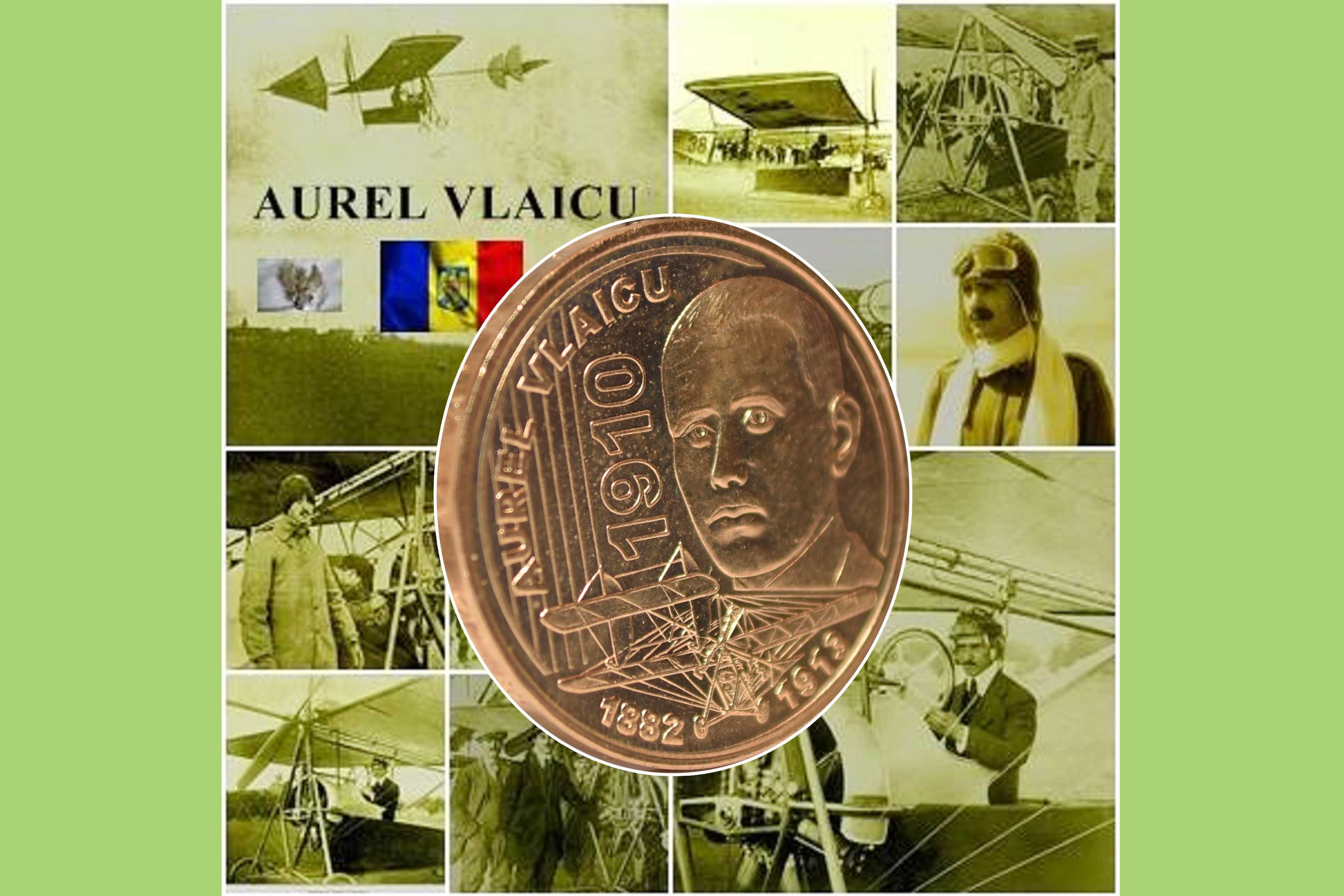 Monedă Aurel Vlaicu 2010, UNC