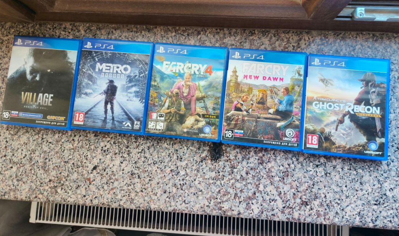 Игры для ps4-ps5 Новые! Полностью на русском!