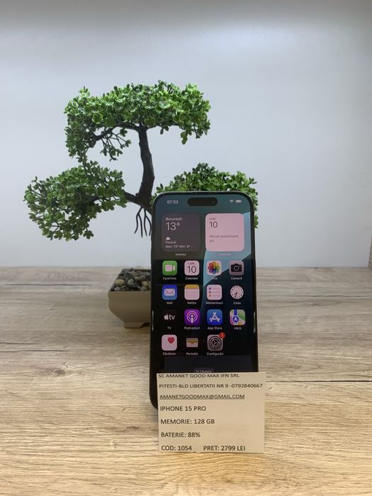Iphone 15 pro 128/88