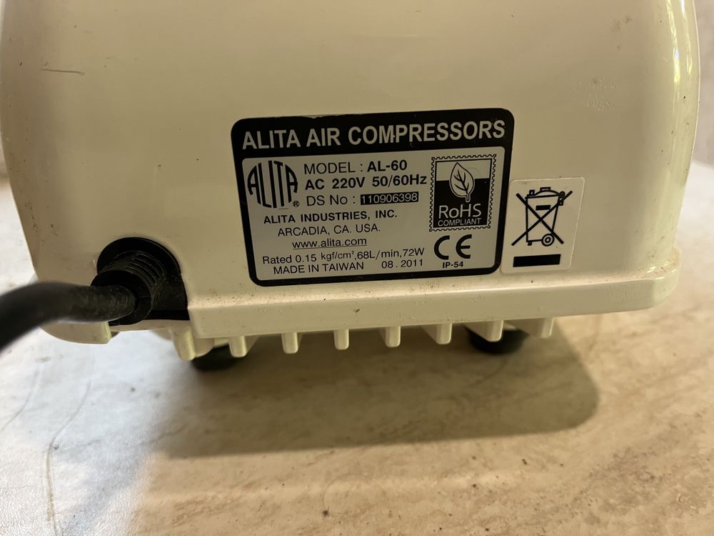Pompa / Suflanta de aer cu membrane IN-ECO, tip ALITA AL-60 Compresor