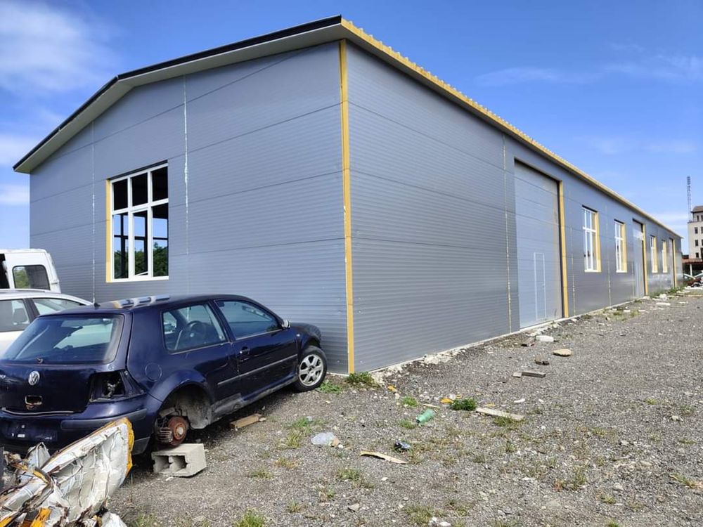 Montaj constructii hale metalice garaje auto