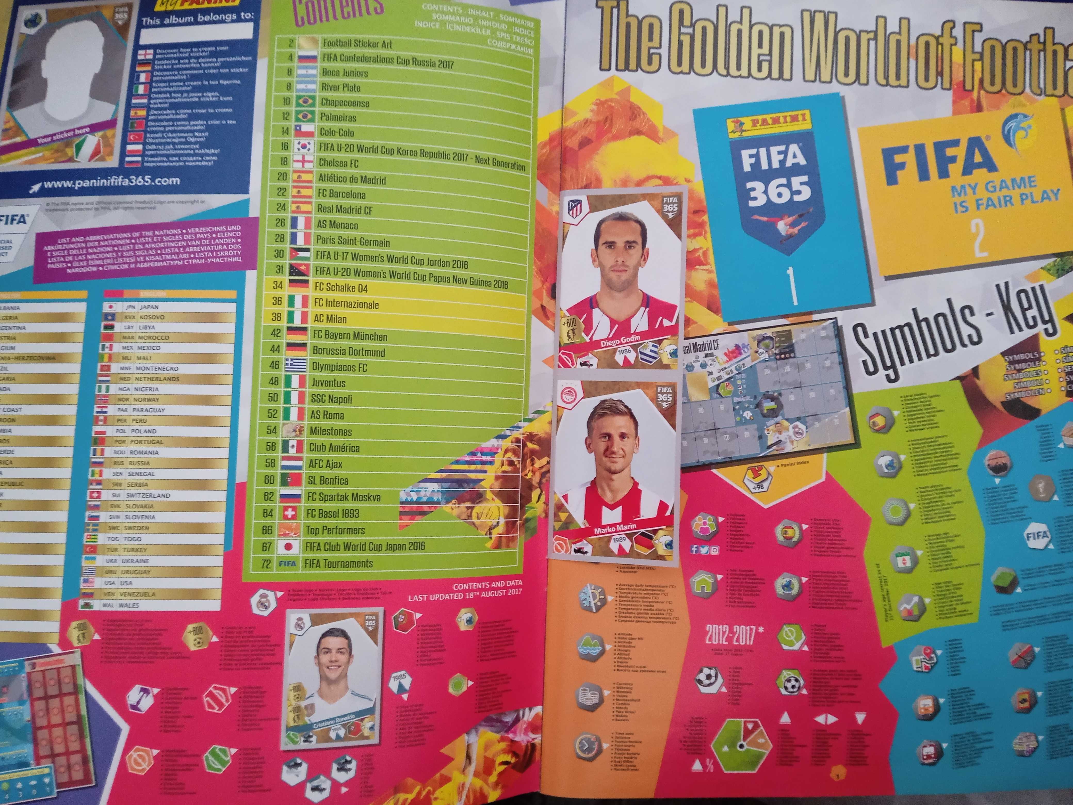 Fifa 365. Official sticker album 2018