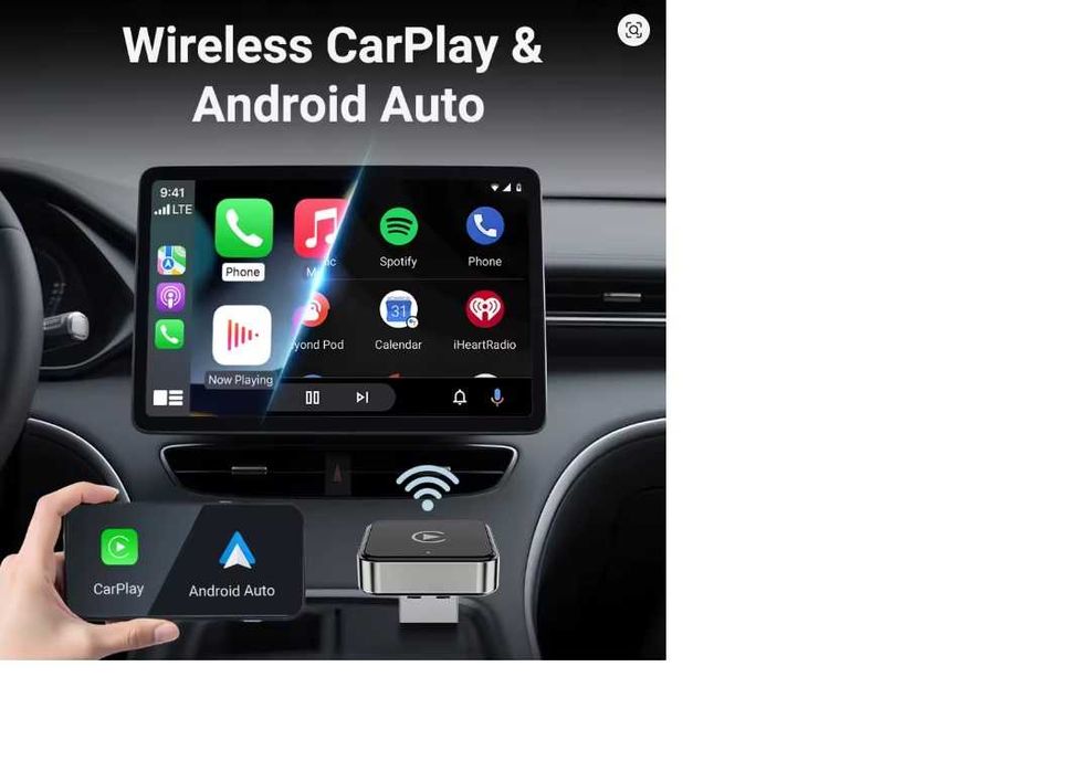 Adaptor wireless Apple Carplay Android Auto USB / USB-C