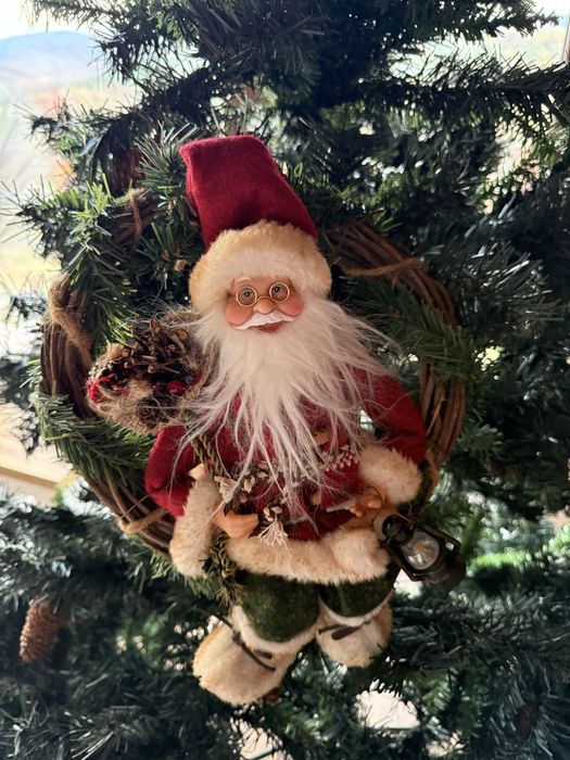 Коледни играчки, Дядо Коледа, елен, елф