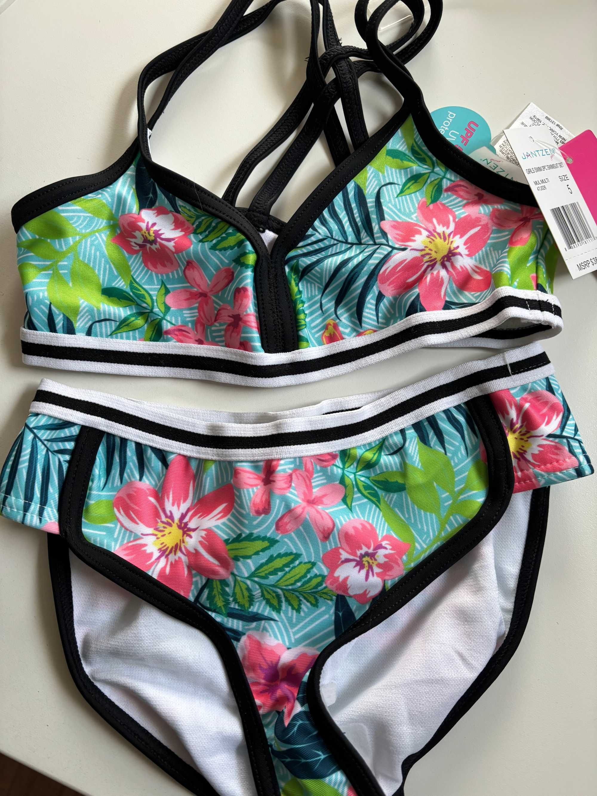 NOU! Costum de baie fetite Billabong, Jantzen, Pink Platinum